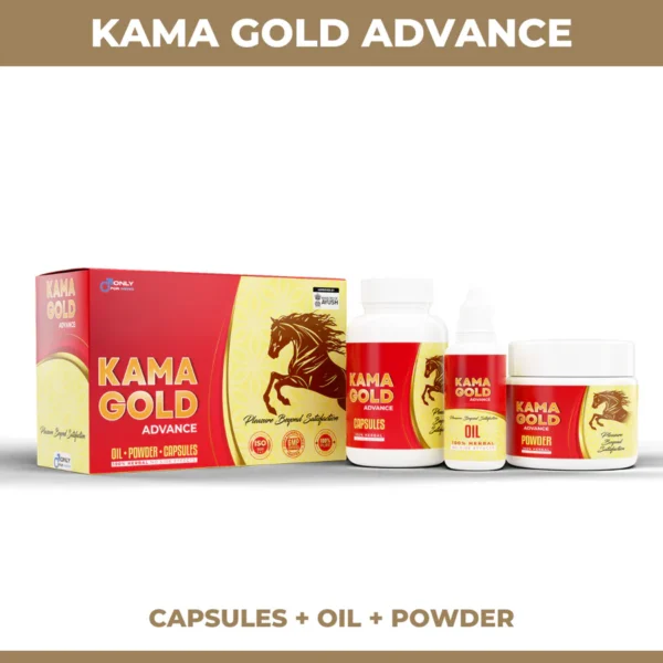 Kama Gold Advance: Ayurvedic Medicine to Boost Strength, Stamina, Timing & Performance in Men