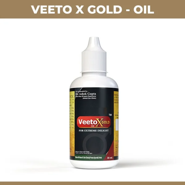 Veeto X Gold: Ayurvedic Medicine for Strength, Stamina & Vitality in Men (Capsule + Oil) - Image 7