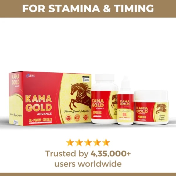 Kama Gold Advance: Ayurvedic Medicine to Boost Strength, Stamina, Timing & Performance in Men - Image 3