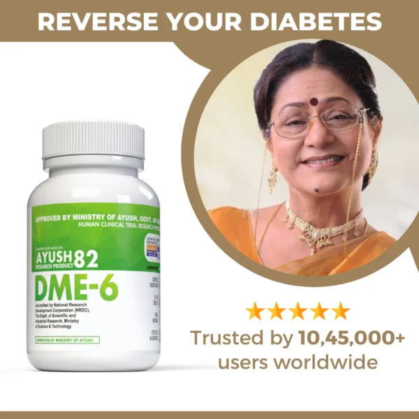 DME-6 : Ayurvedic Medicine to Control Diabetes & Blood Sugar Level (An Ayush82 Research Product by CCRAS) - Image 3